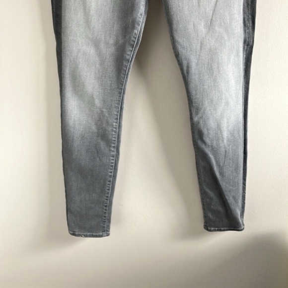 Mother The Swooner skinny jeans size 29 super stretch supermoon stripe grey - Picture 6 of 14